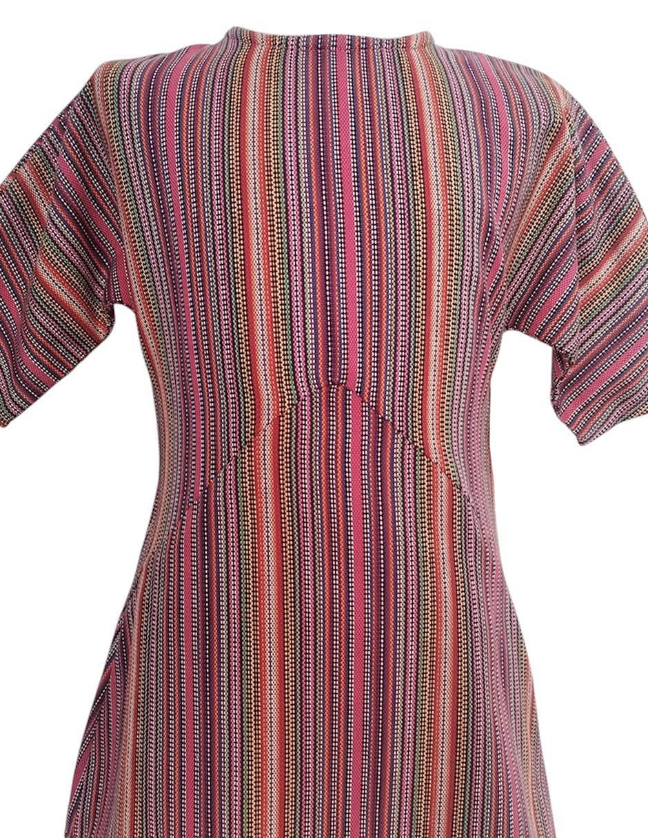 Vestido Étnico manga kimono para niña 2