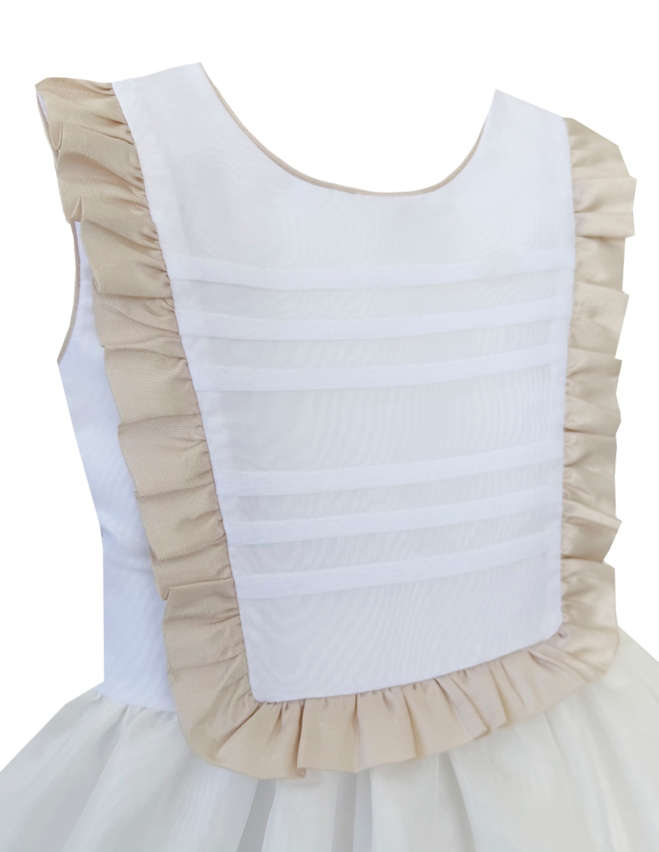 Vestido sin manga para niña 4