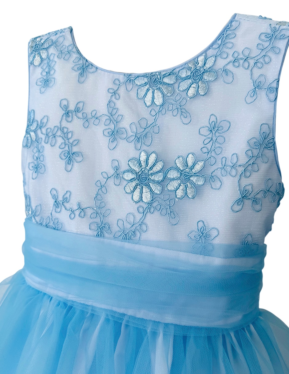 Vestido arol's sin manga para niña 4