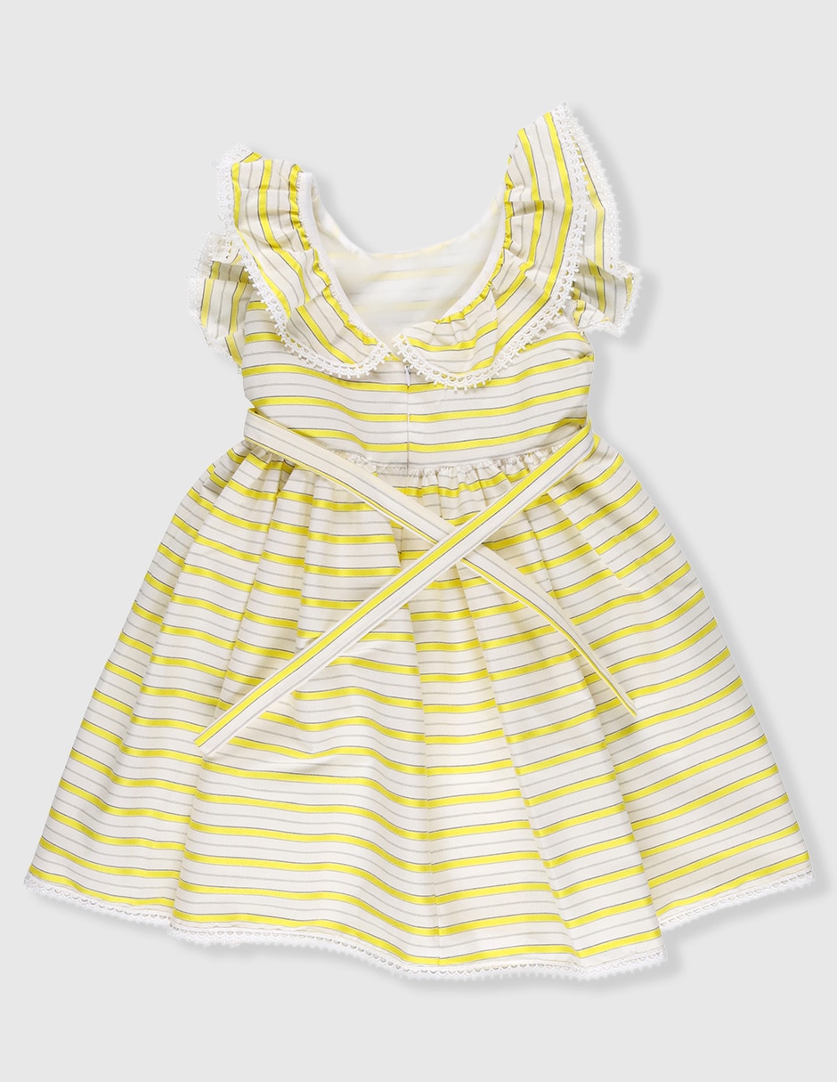 Vestido Chersi manga mariposa para niña