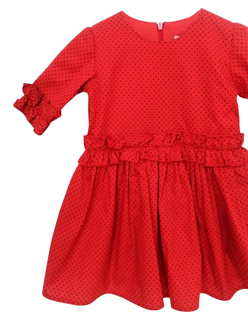 Vestido regular niña
