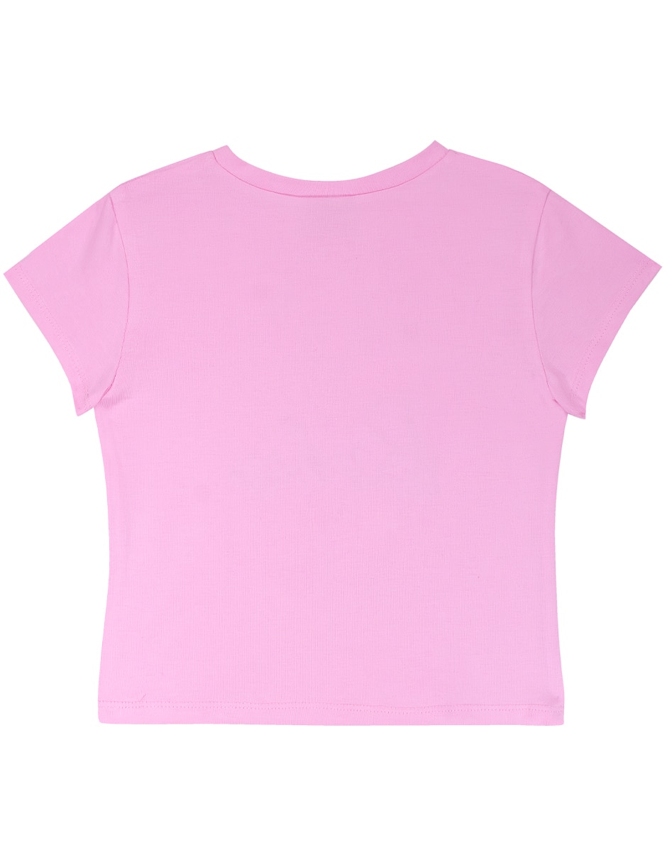 Playera Barbie Barbie manga corta para niña