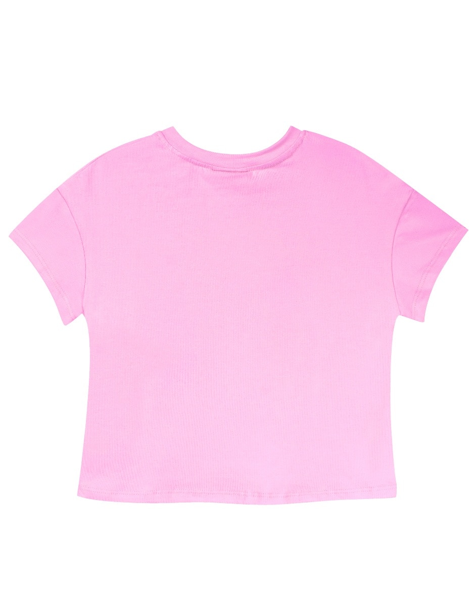 Playera Barbie Barbie manga corta para niña