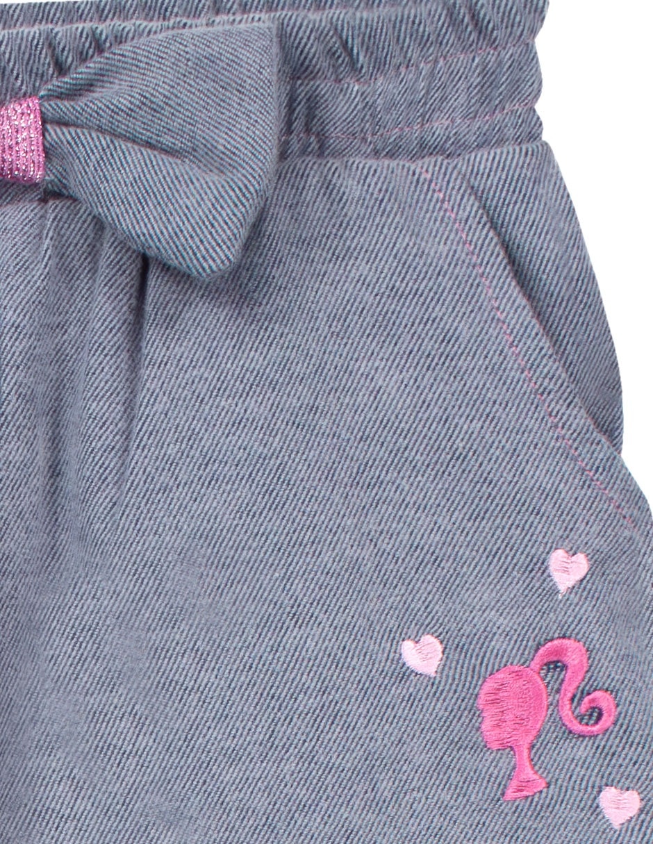 Pantalón relaxed Barbie para niña