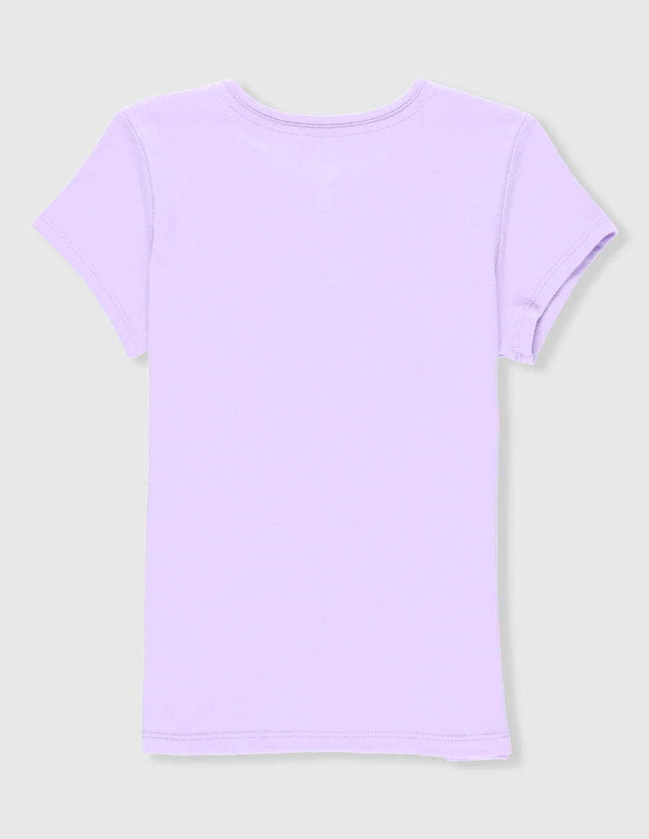Playera Hello Kitty Kuromi manga corta para niña