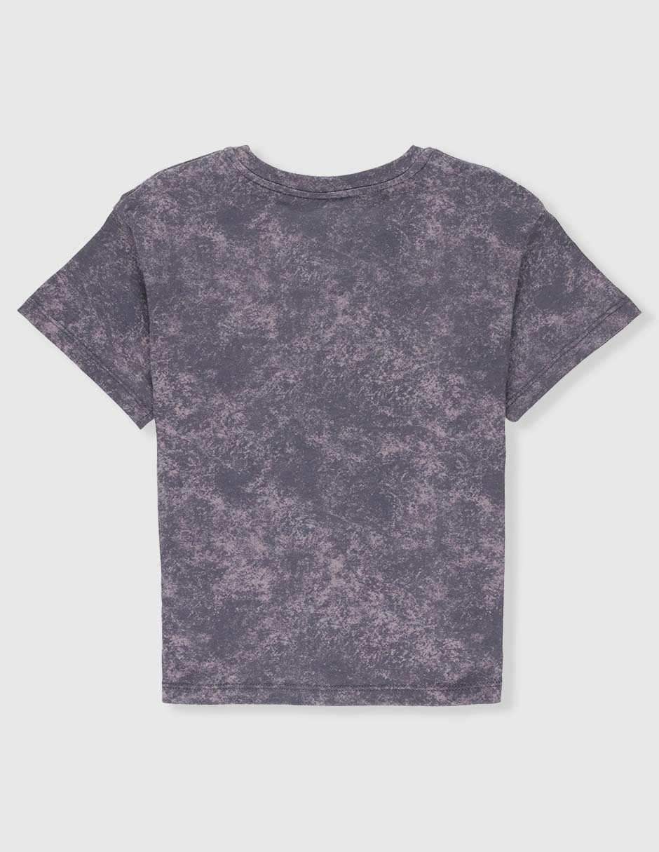 Playera Stitch manga corta para niña