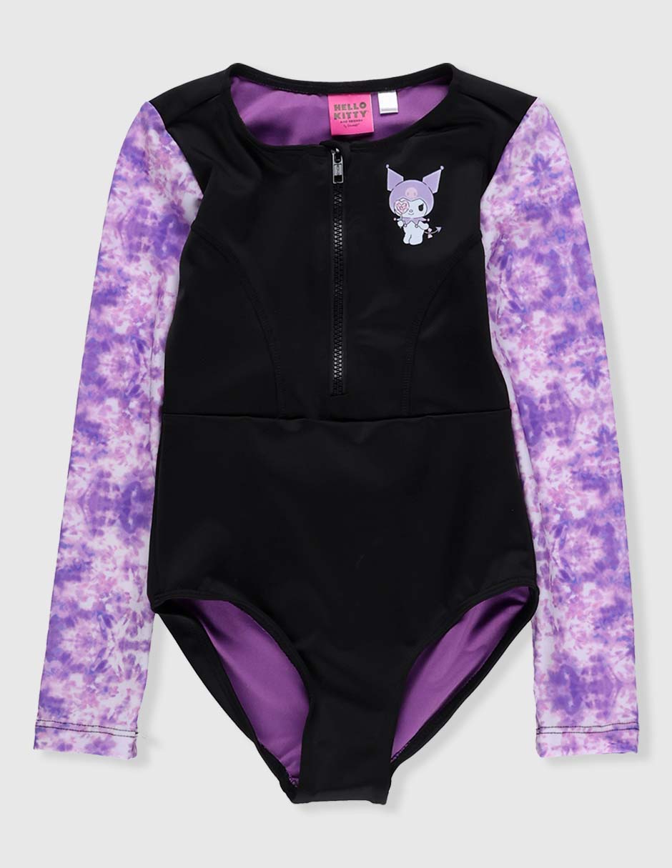 Traje de baño completo Hello Kitty Kuromi para niña