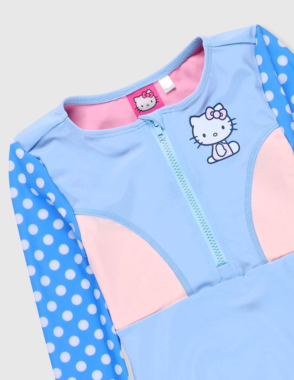 Traje de baño completo Hello Kitty para niña