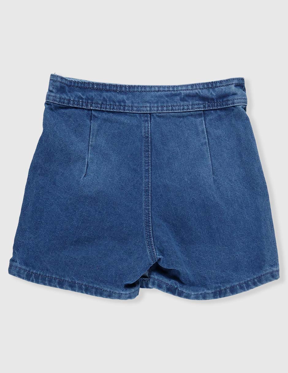 Falda short piquenique para niña