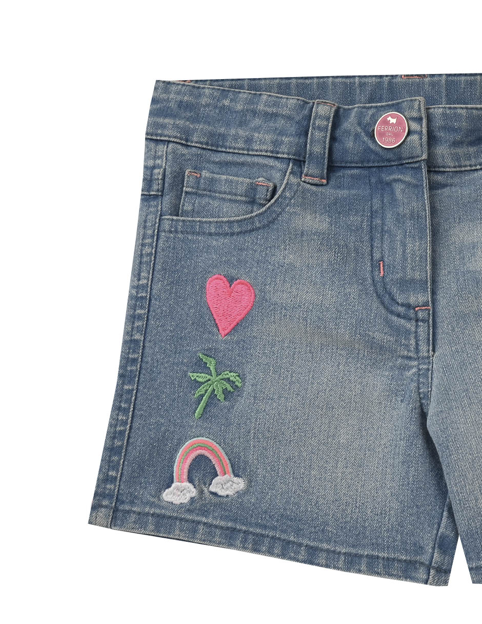 Short Ferrioni Billi para niña
