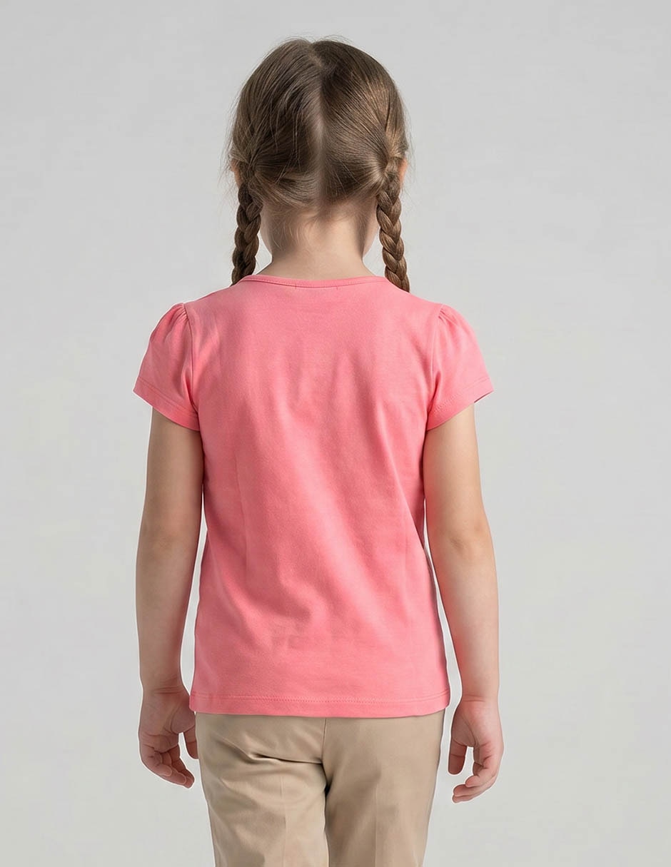 Playera Ferrioni manga corta para niña