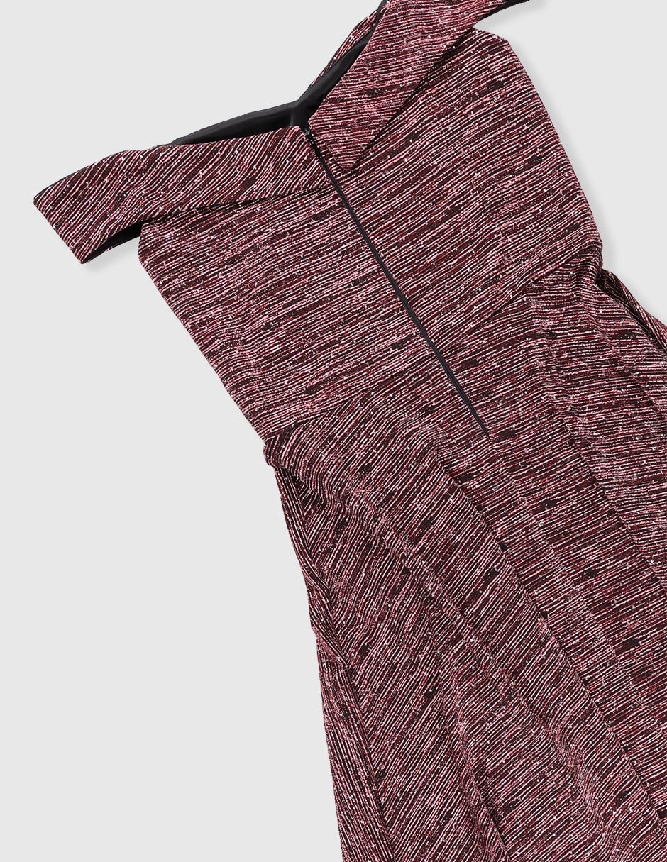 Vestido hombros descubiertos para niña