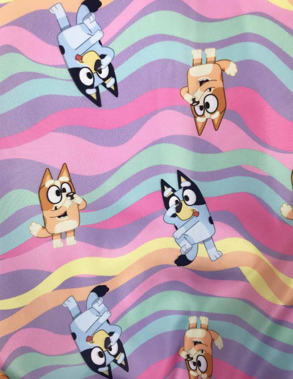 Chamarra Bluey Bluey para niña