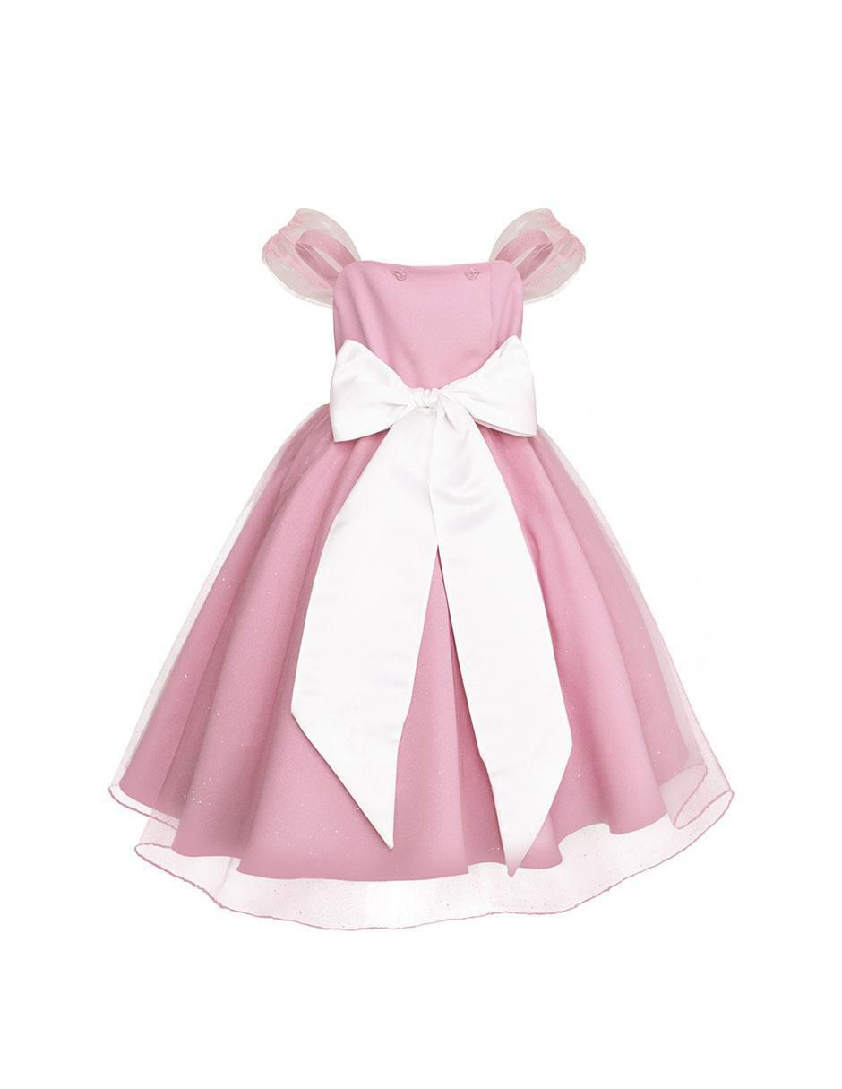 Vestido Gerat de fiesta manga cap para niña