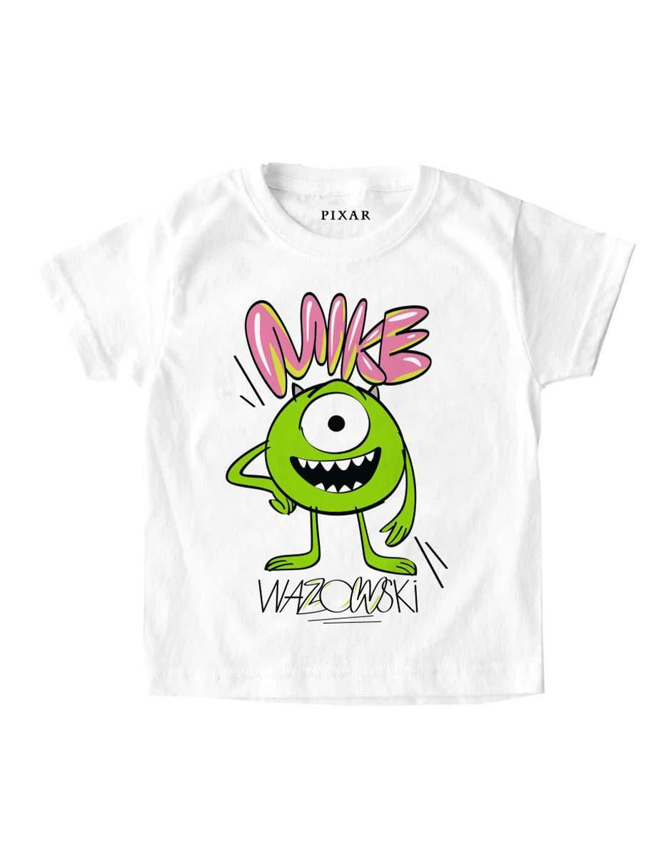 Playera Monsters Inc manga corta para niña