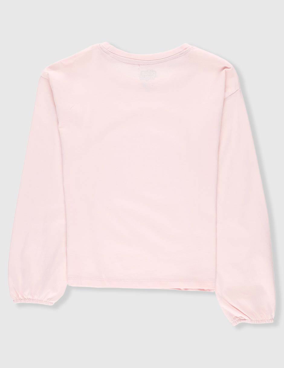 Playera Piquenique manga larga para niña
