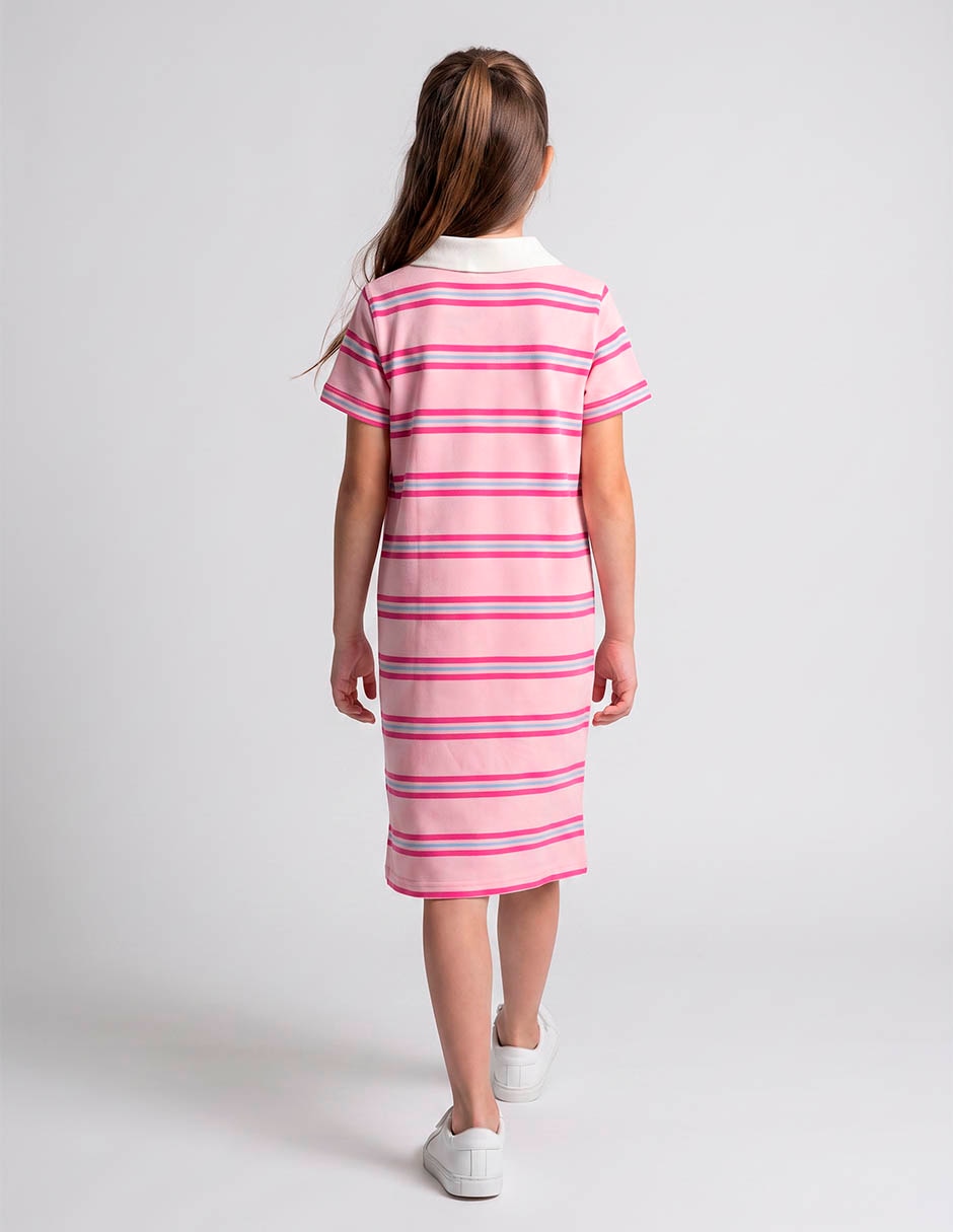 Vestido manga corta para niña 2