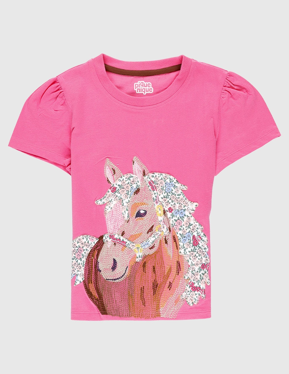 Playera manga corta para niña 2