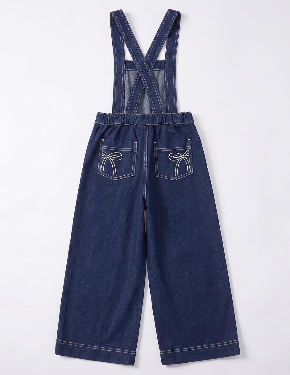 Romper de mezclilla para niña 3