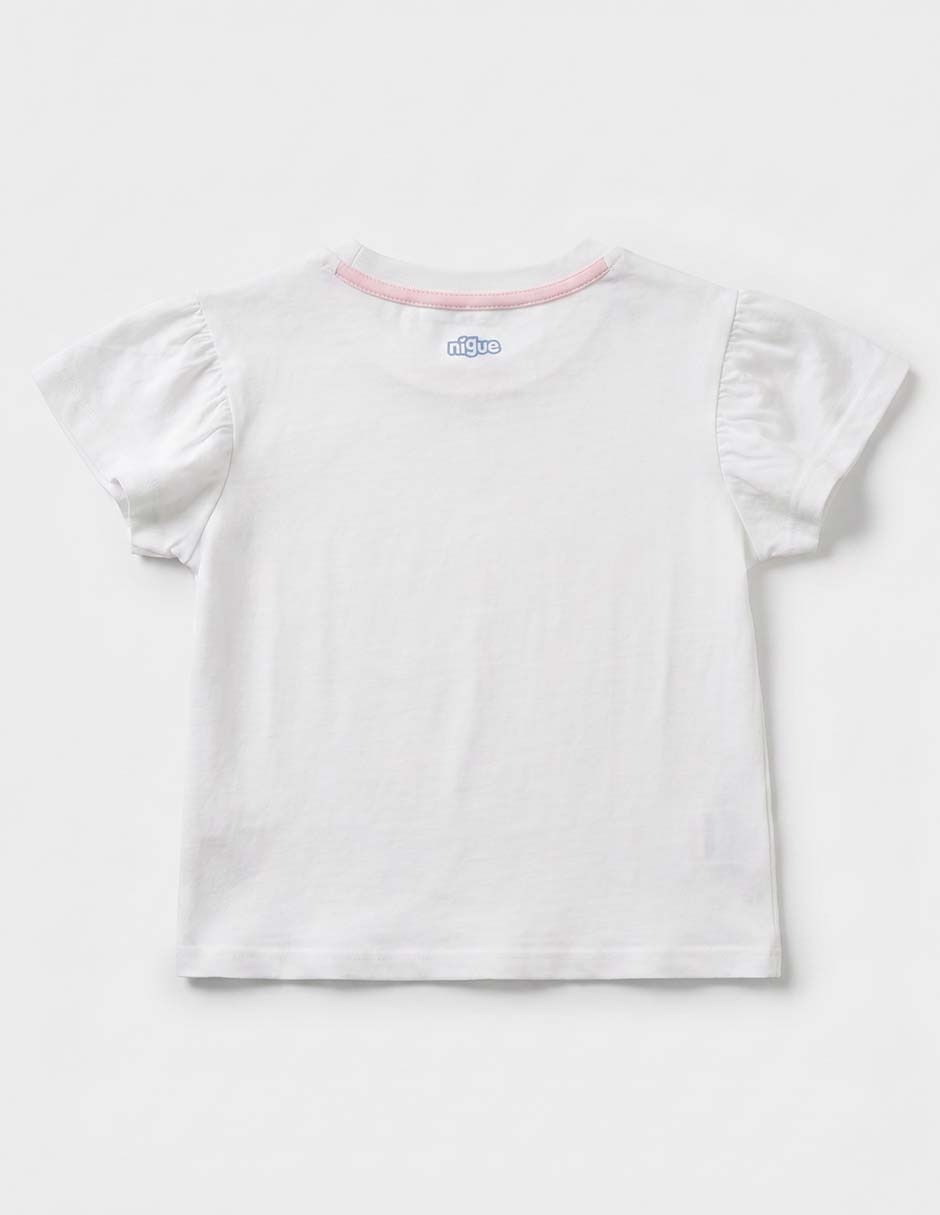 Playera manga corta para niña 3