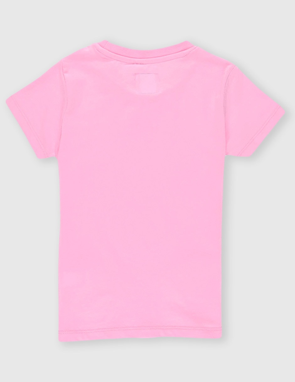 Playera Hello Kitty manga corta para niña