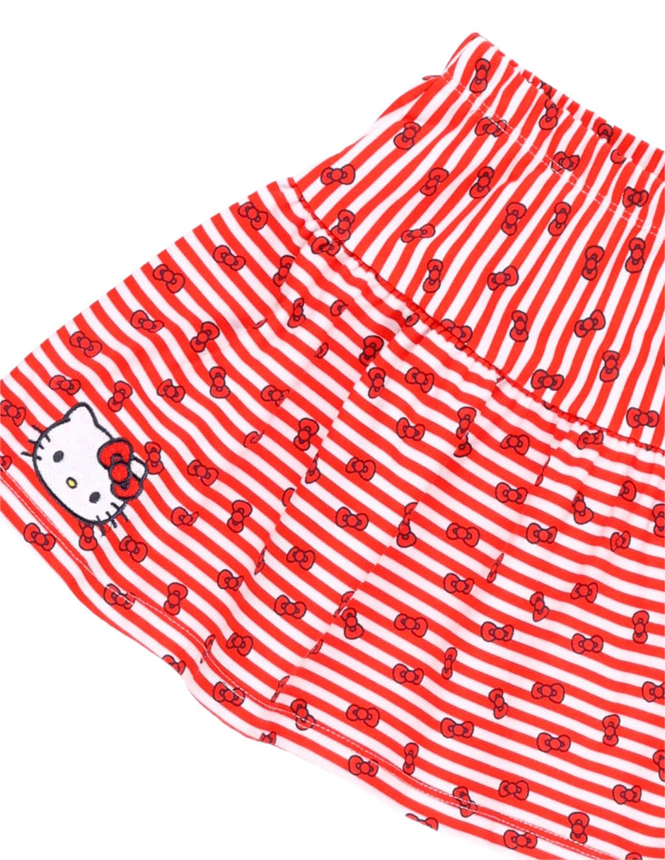 Falda Hello Kitty de algodón para niña 5