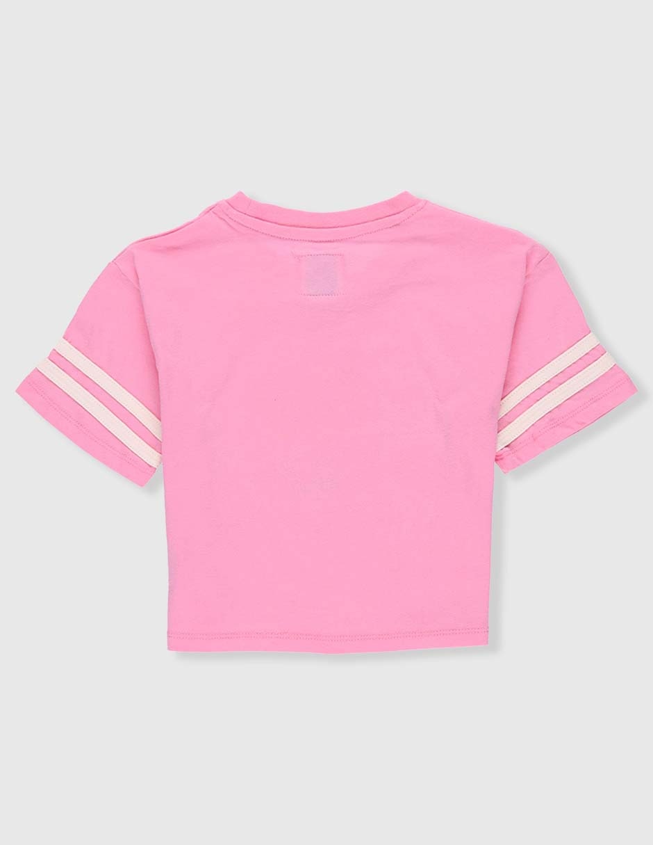 Playera Hello Kitty Hello Kitty manga corta para niña