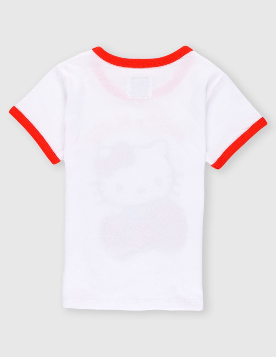 Playera manga corta para niña 4