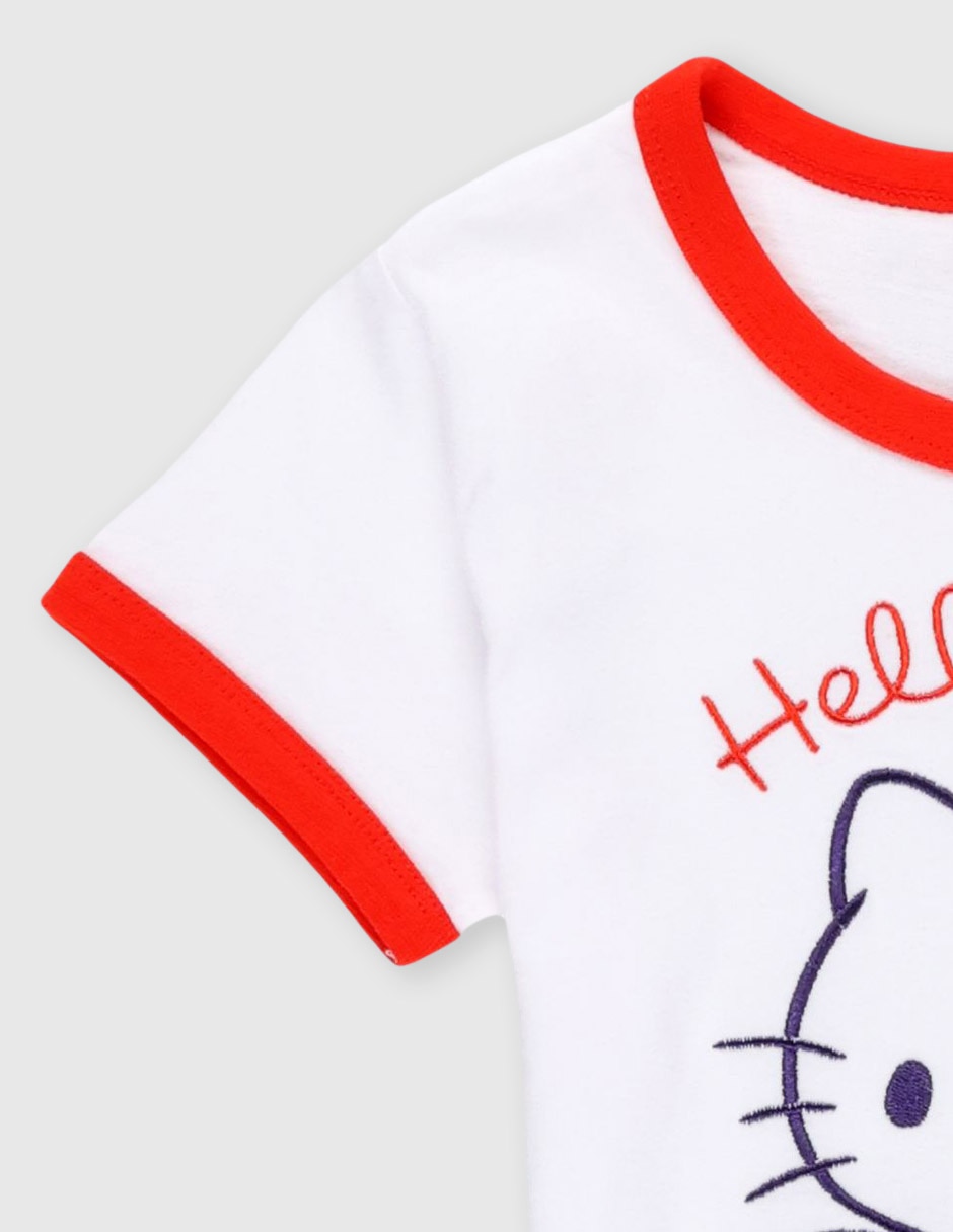 Playera manga corta para niña 3