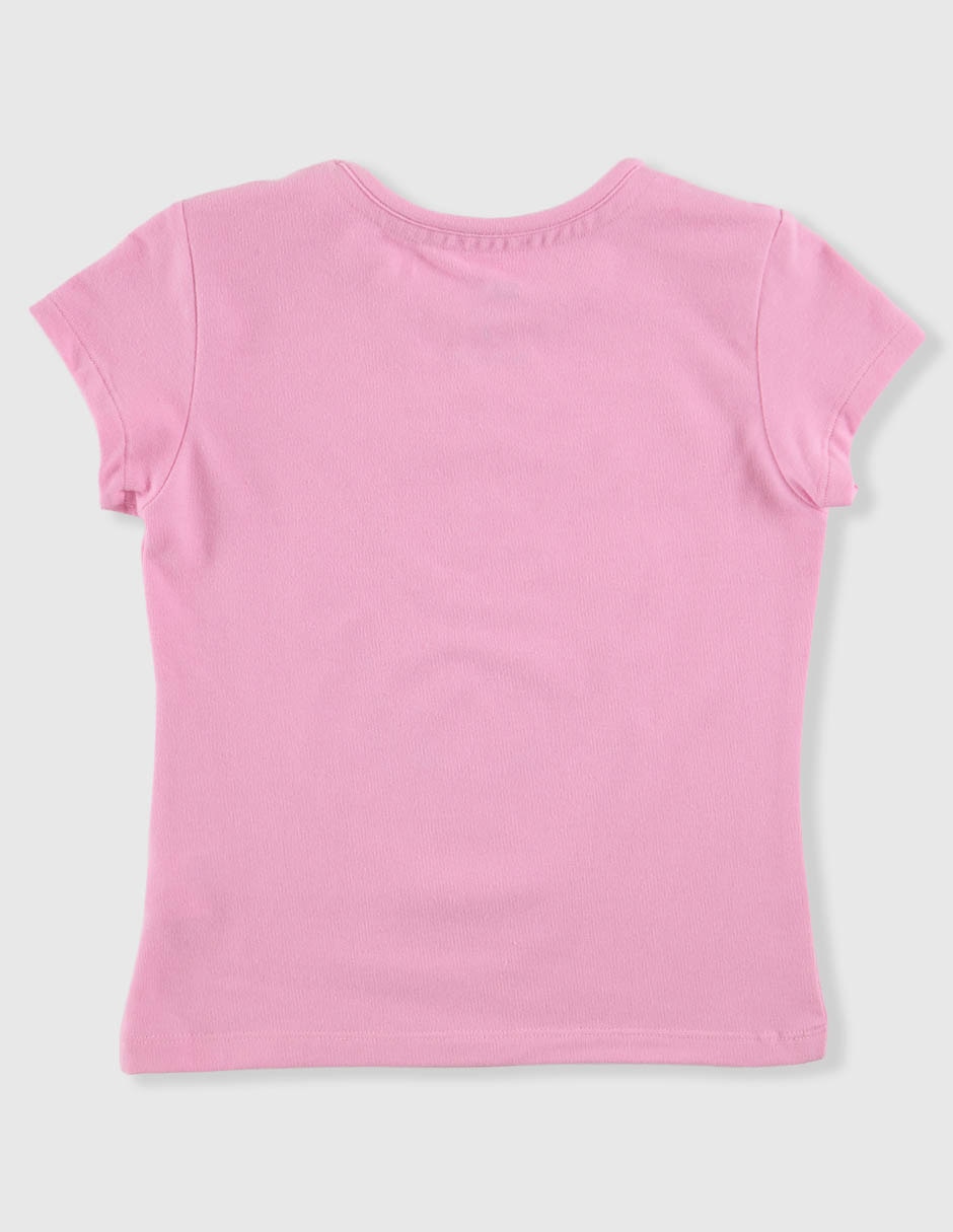Playera Stitch Disney manga regular para niña 3