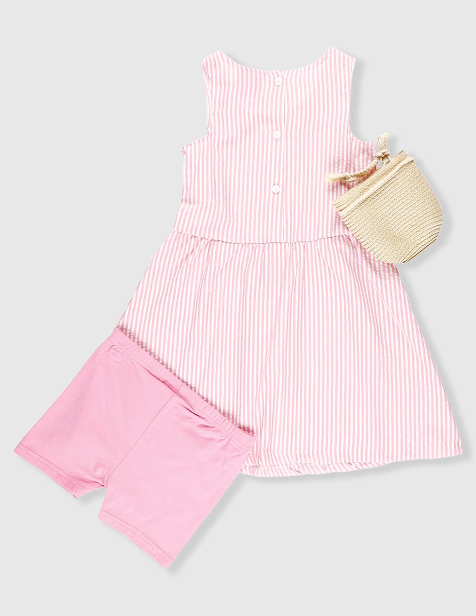 Set vestido infantil niña