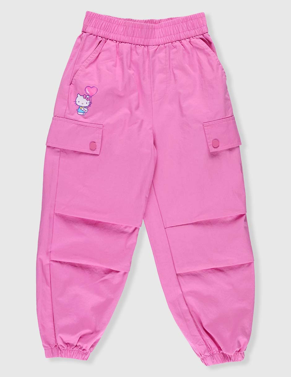 Jeans jogger straight Hello Kitty para niña