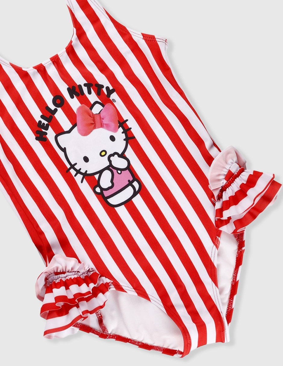 Traje de baño completo Hello Kitty para infantil niña
