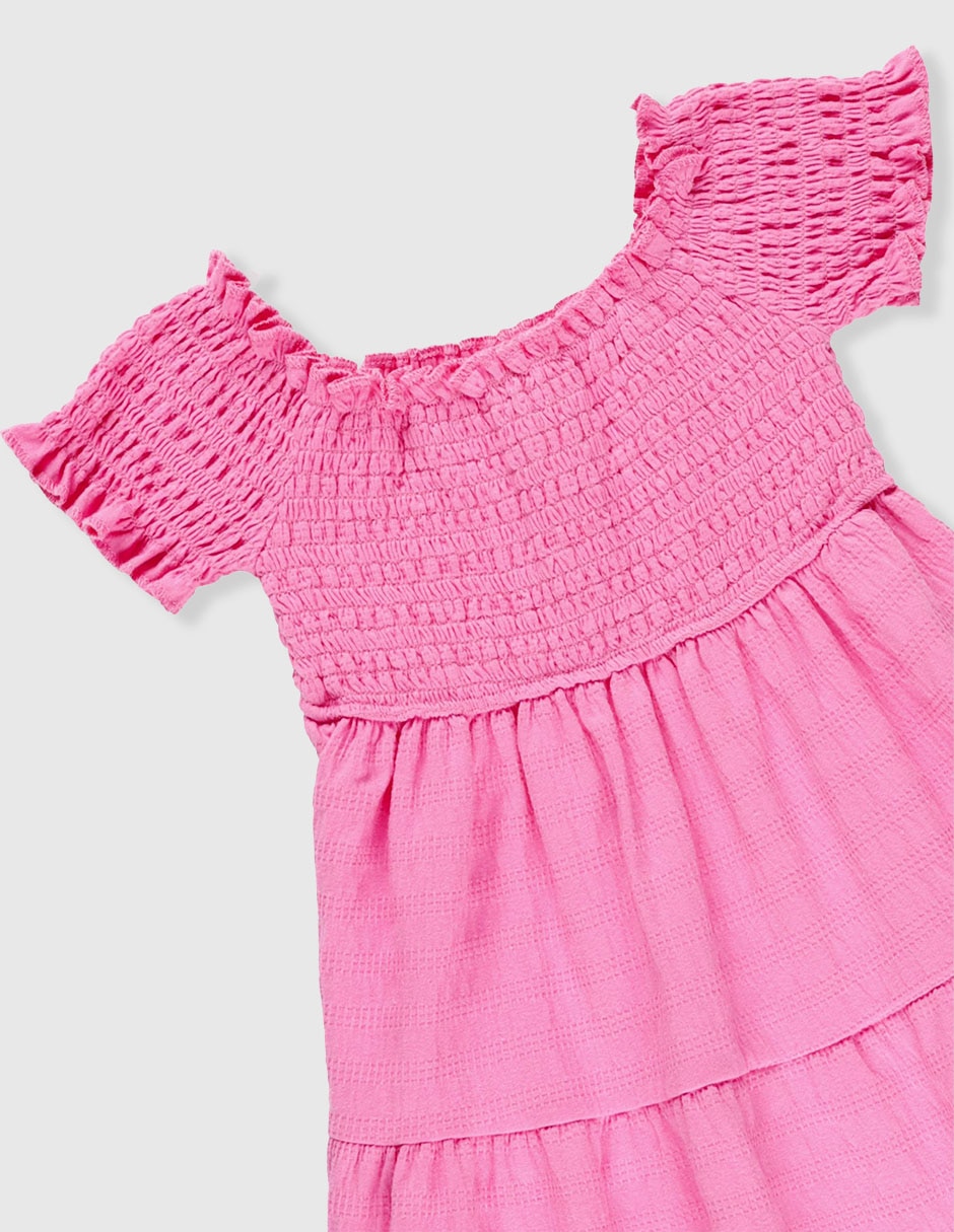 Vestido manga regular infantil niña 2