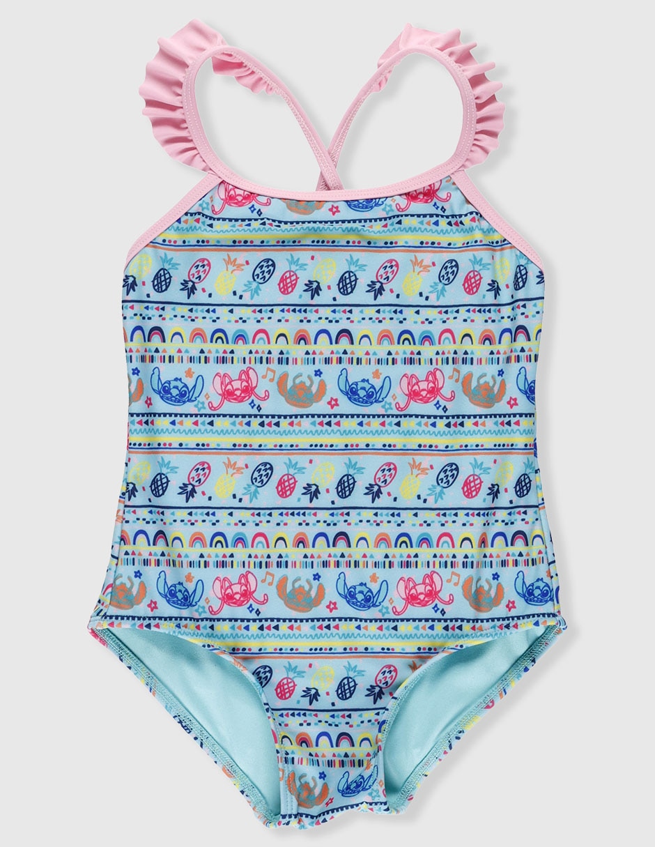 Traje de baño completo Disney Stitch para niña