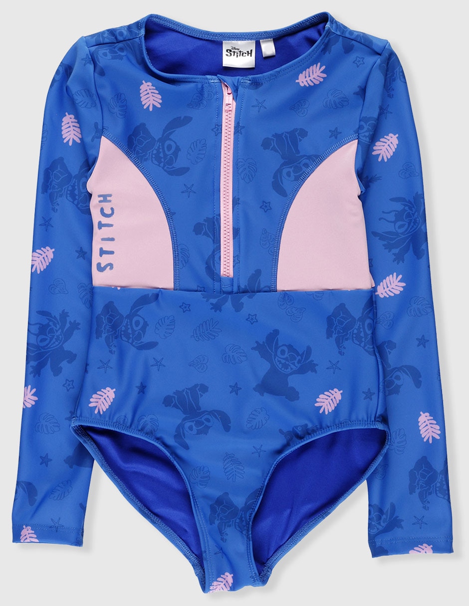 Traje de baño completo Disney Stitch para niña