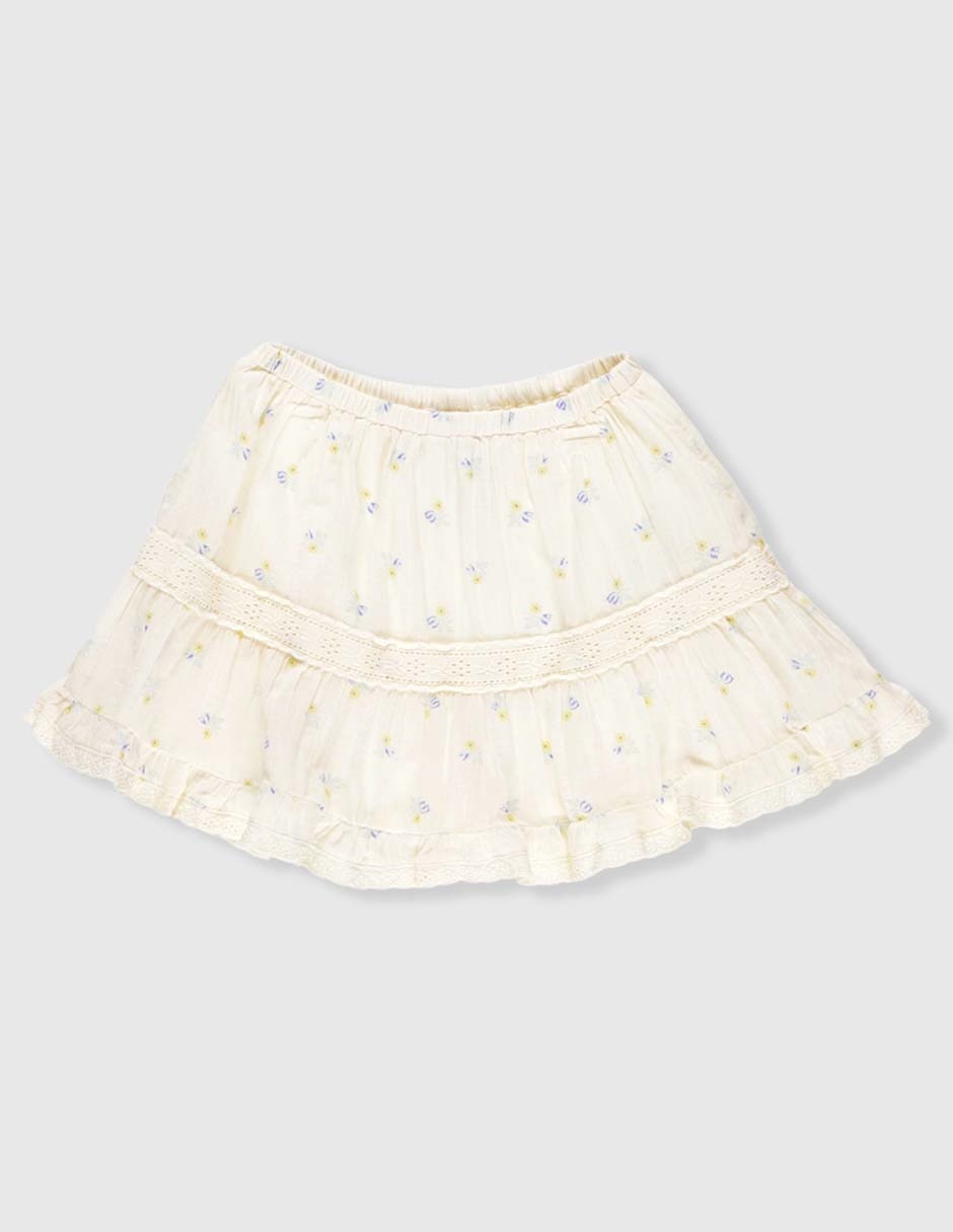 Falda old navy de algodón para niña