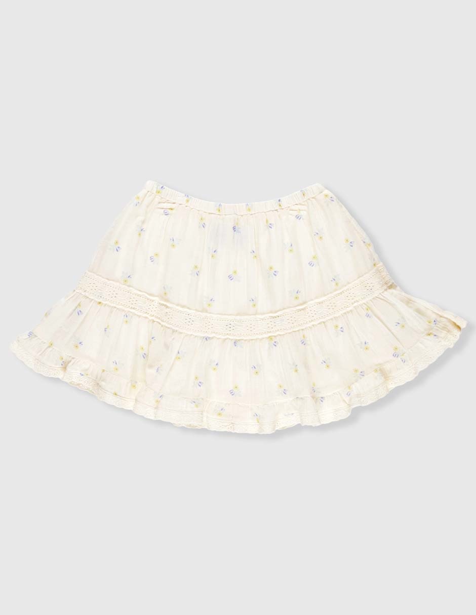 Falda old navy de algodón para niña
