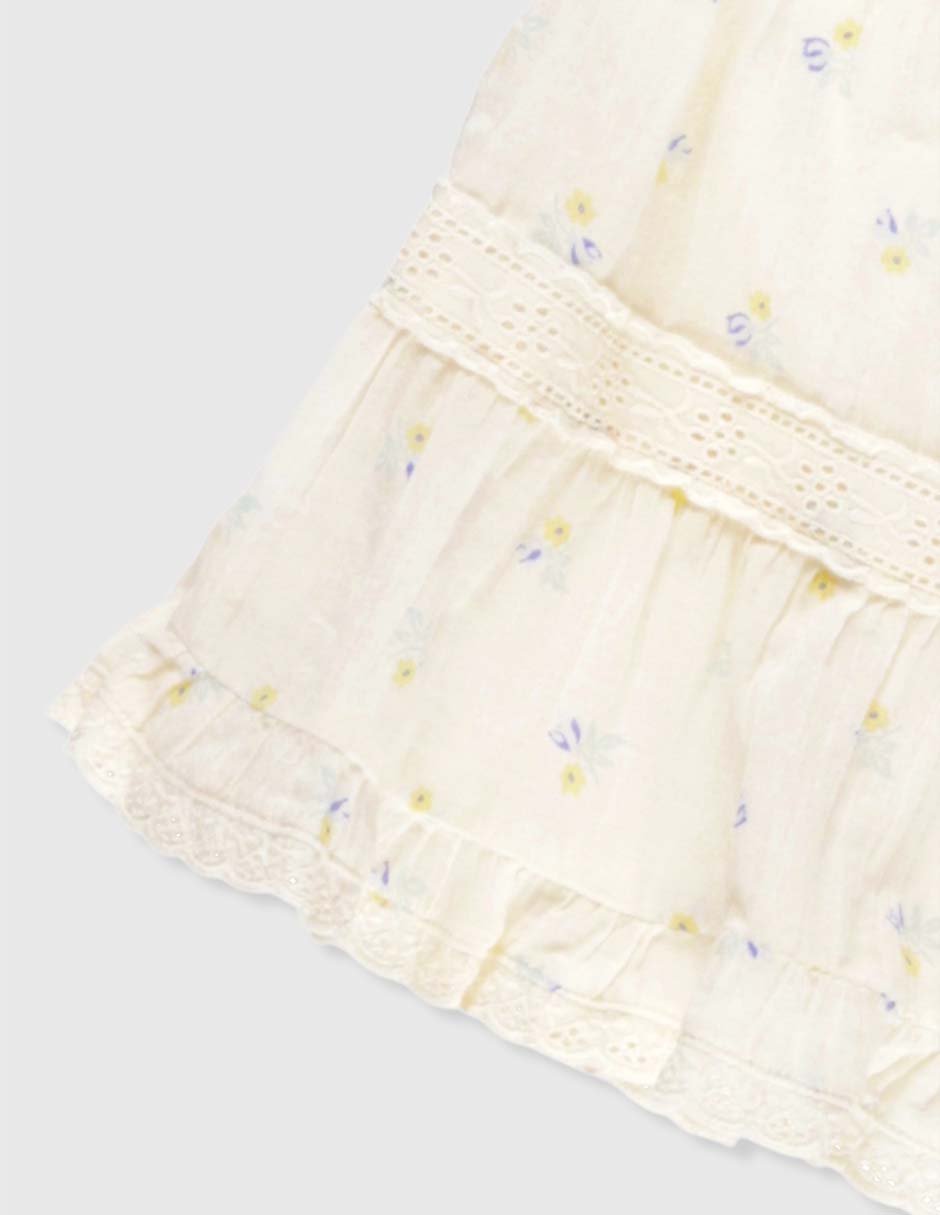 Falda old navy de algodón para niña