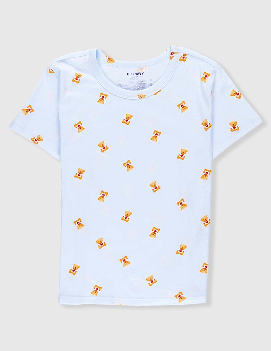 Playera manga corta para niña Playera manga corta para niña