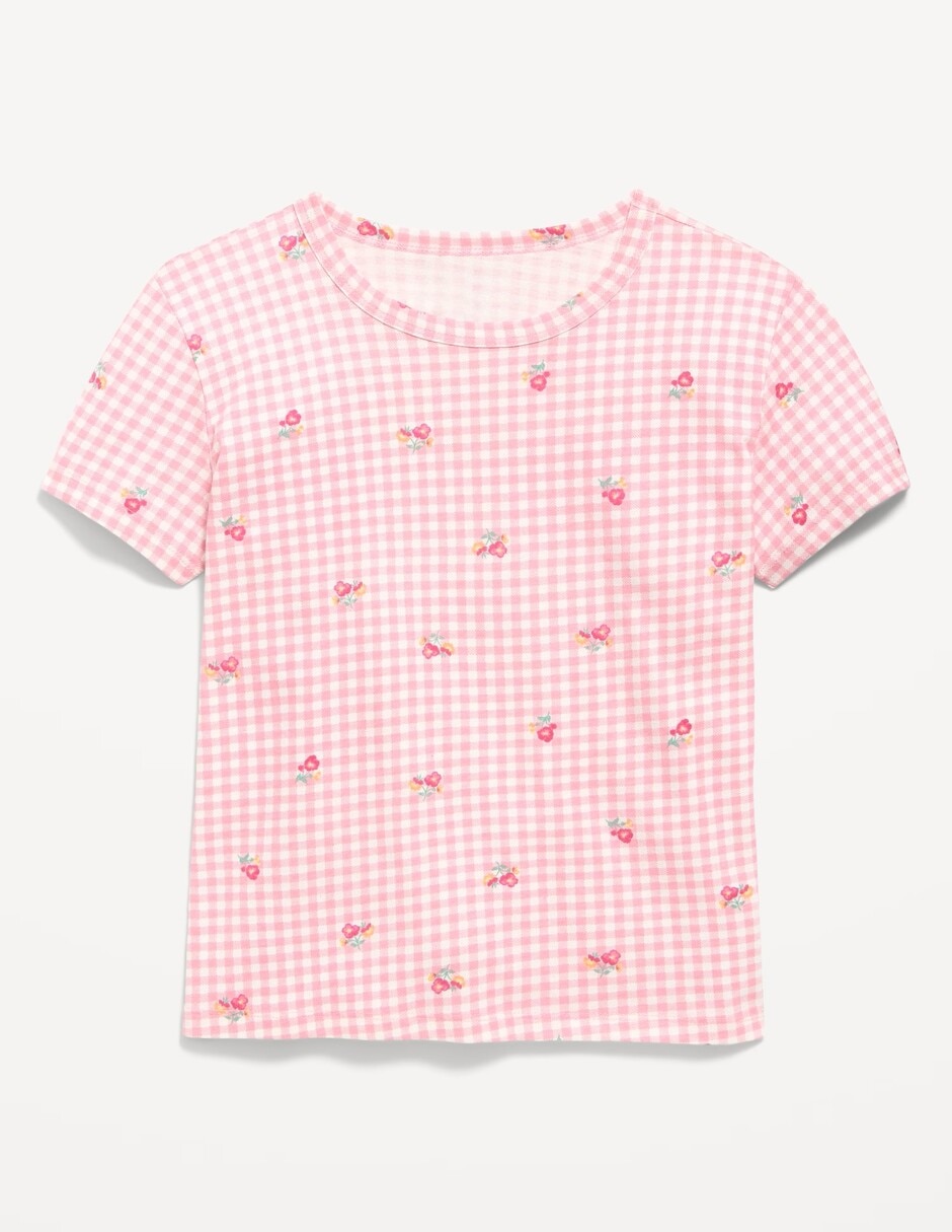 Playera manga corta para niña Playera manga corta para niña