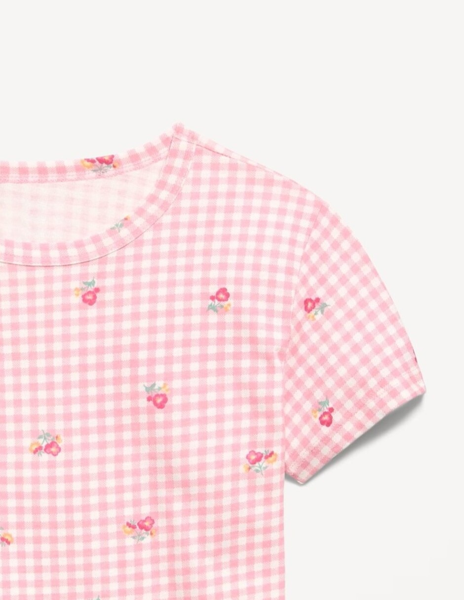Playera Old Navy manga corta para niña