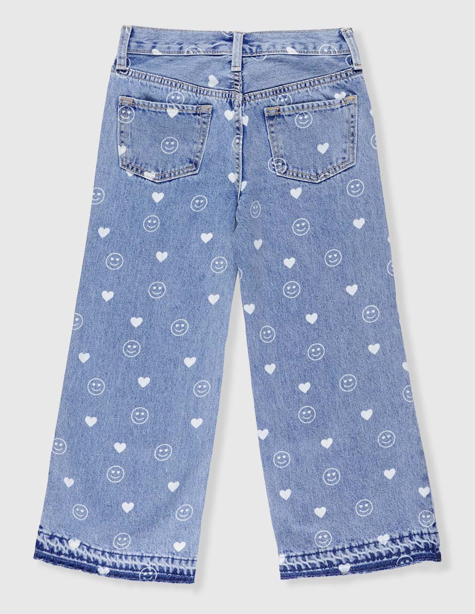 Jeans straight para niña 2