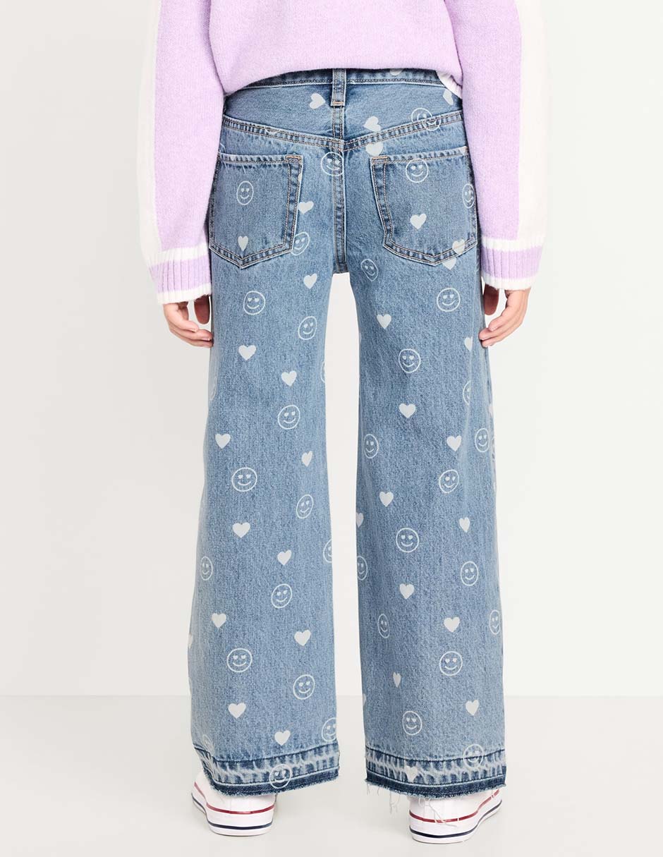 Jeans straight para niña 7
