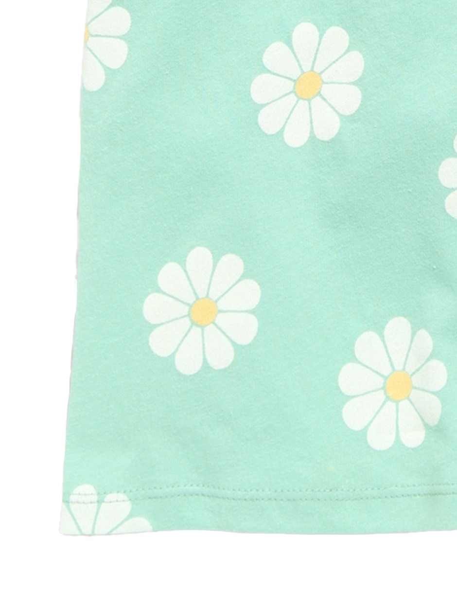 Playera old navy manga regular para niña