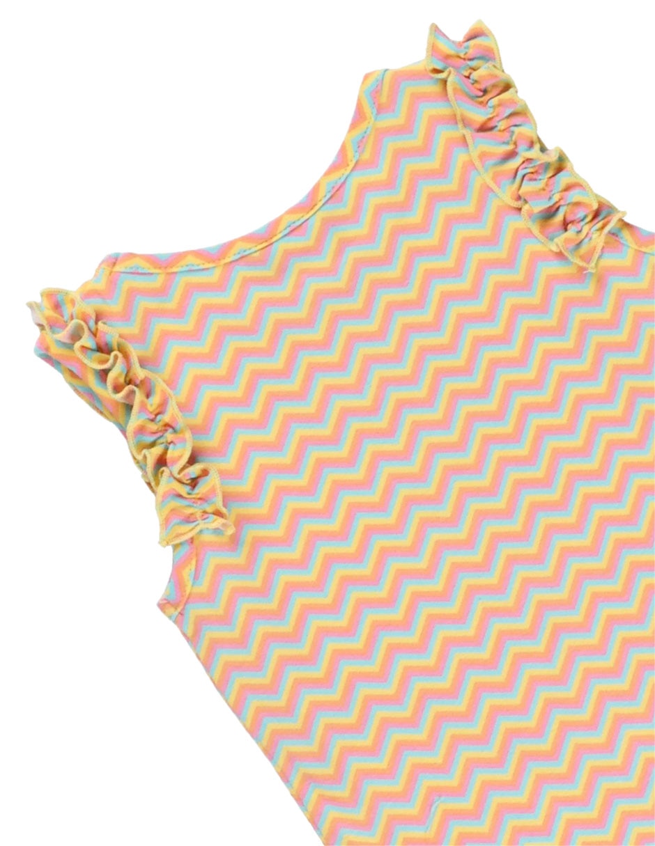 Set de blusa Piquenique para niña