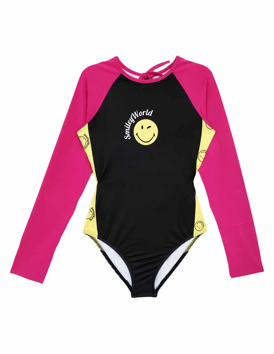 Traje de baño completo Smiley World Smiley World para niña