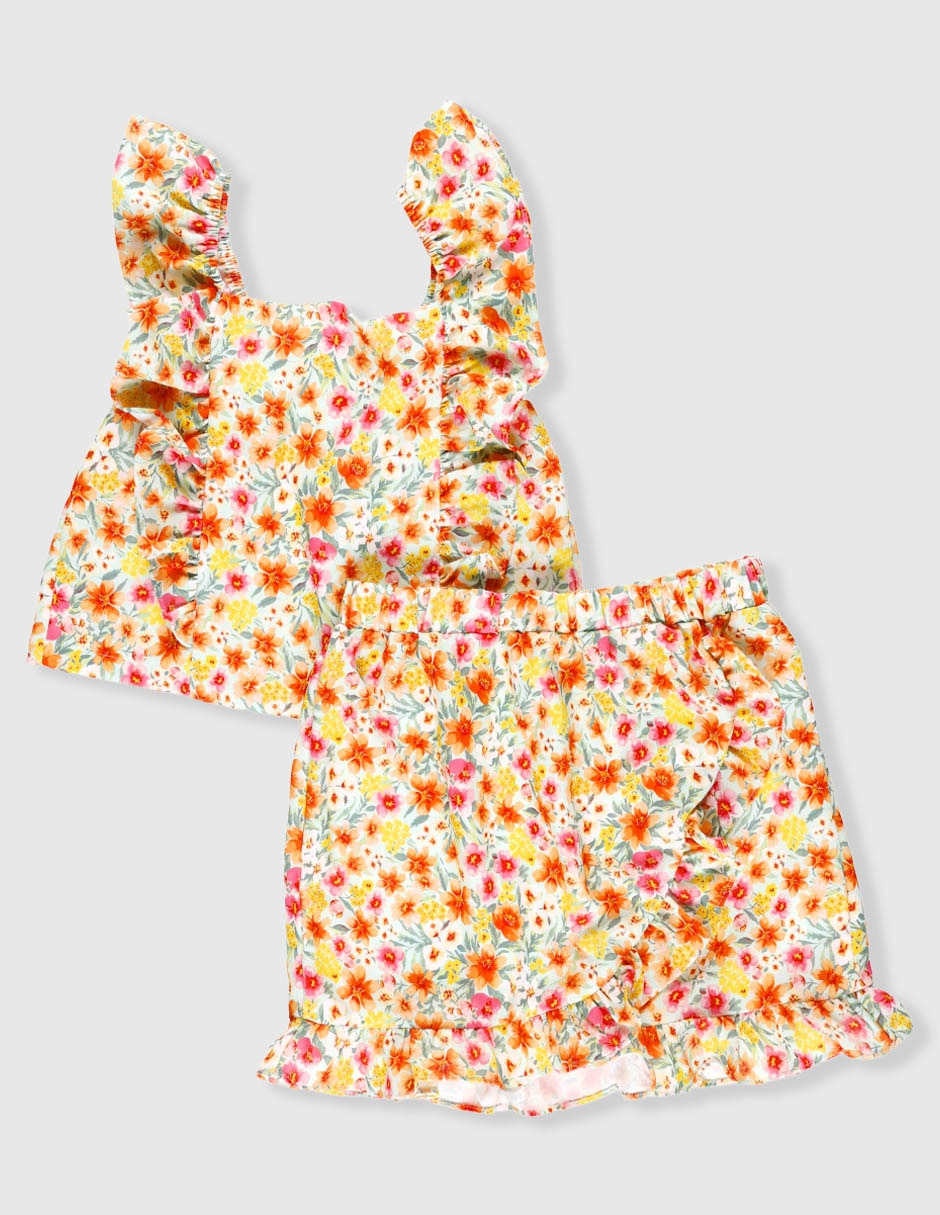Conjunto falda para niña