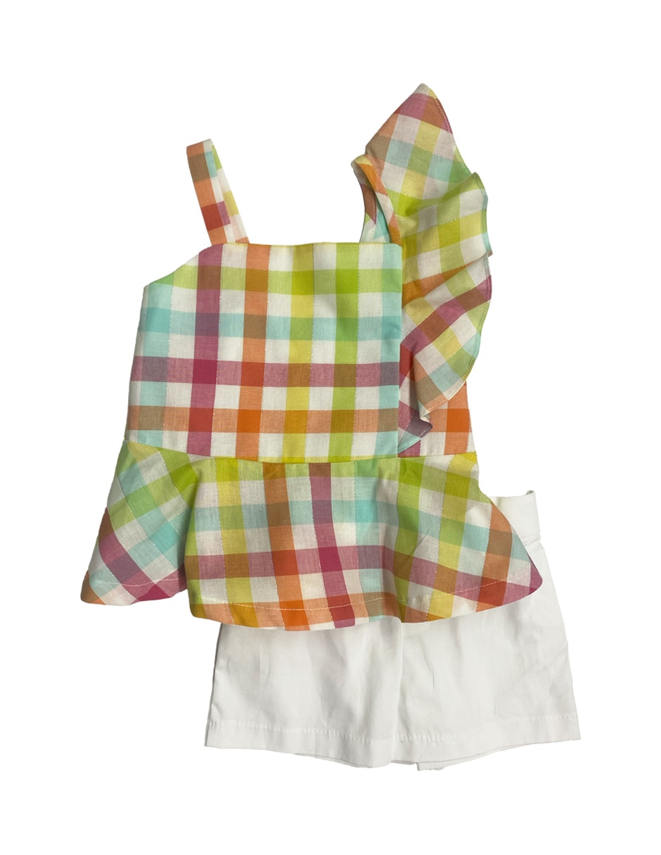 Conjunto de algodón para niña Conjunto de algodón para niña