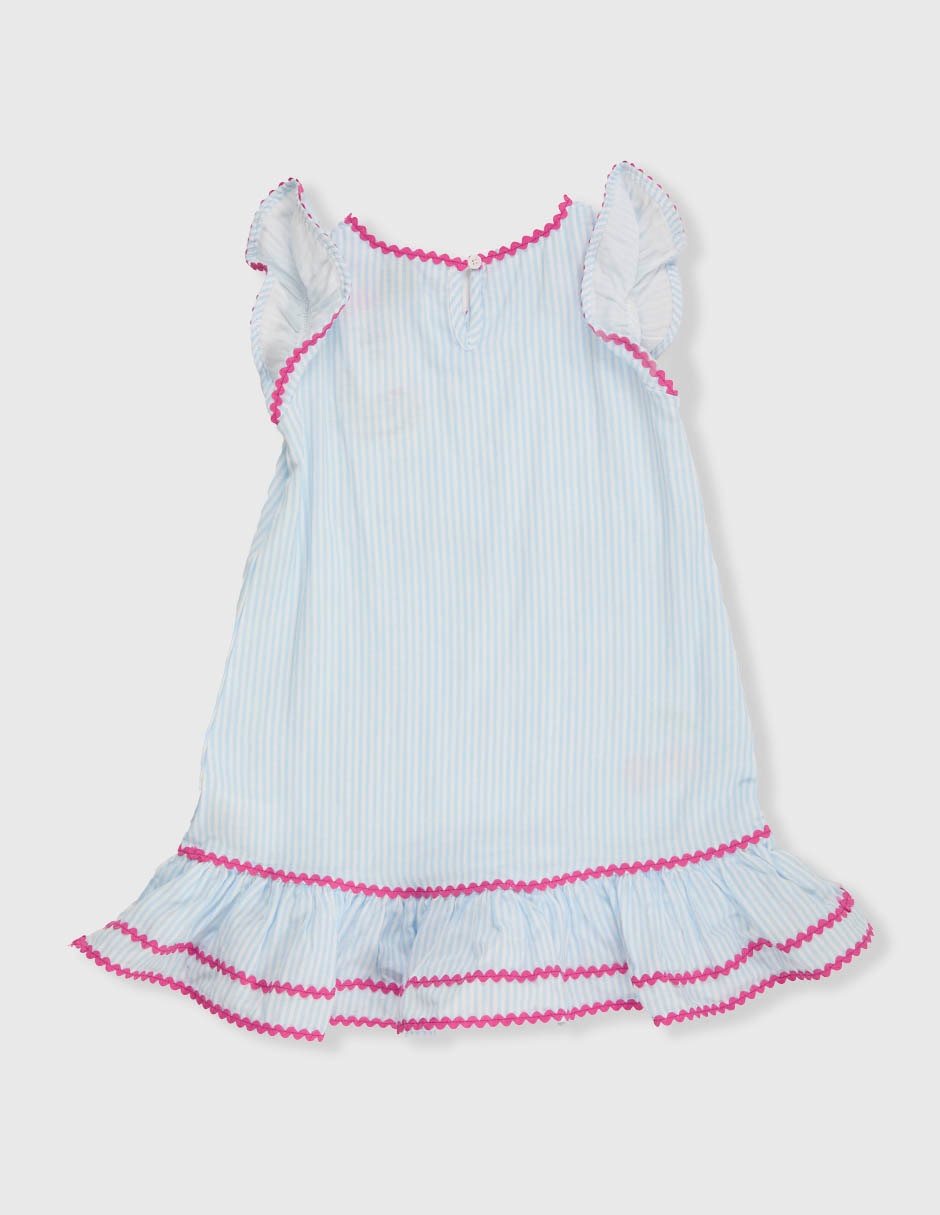 Vestido hello kitty "manga" regular "para" infantil niña 2